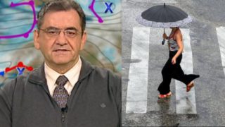 Οι ομπρέλες παραμένουν και ο καιρός χαλάει: Η πρόγνωση του Θοδωρή Κολυδά – Πως θα κυλήσει μέχρι την Παρασκευή