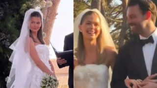 Ο ονειρικός γάμος της Αμαλίας Κωστοπούλου: Νέες φωτογραφίες και βίντεο από την ρομαντική τελετή – Τι συνέβη στο γαμήλιο γλέντι