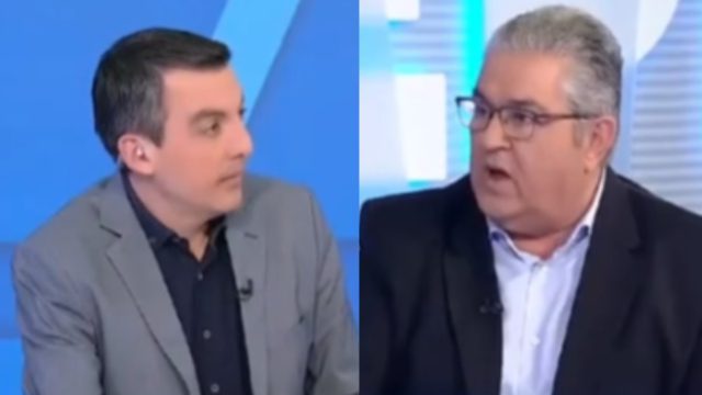 Επικός Δημήτρης Κουτσούμπας βάζει στην θέση του δημοσιογράφο της ΕΡΤ – Δείτε το βίντεο