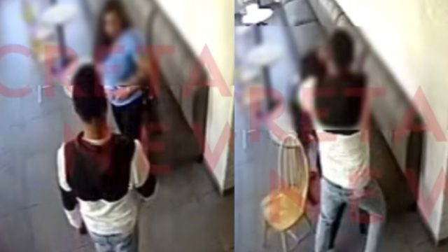Σοκ στην Κρήτη: Άγριος ξυλοδαρμός νεαρής γυναίκας μέσα σε καφετέρια από πρώην σύντροφο – Βίντεο ντοκουμέντο
