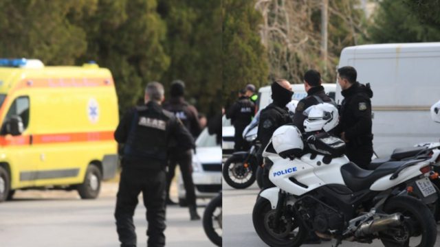 Πανικός στην Μάνδρα: Άνδρας απειλεί να πέσει από ταράτσα – Κρατάει στα χέρια του μαχαίρι και δρεπάνι