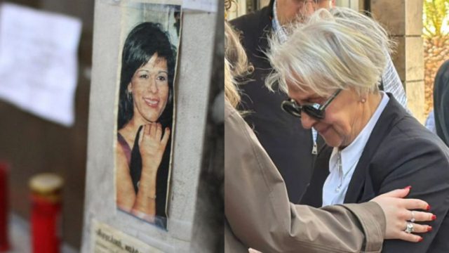 «Το έγκλημα θα διαλευκανθεί»: Η συγκλονιστική στιγμή που η μητέρα της Αγγελικής αφήνει λουλούδια για την τραγωδία της Marfin