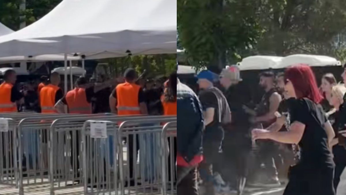 Metallica: Η στιγμή που οι πύλες ανοίγουν στο ΟΑΚΑ και τρέχουν οι θεατές για να πιάσουν θέση