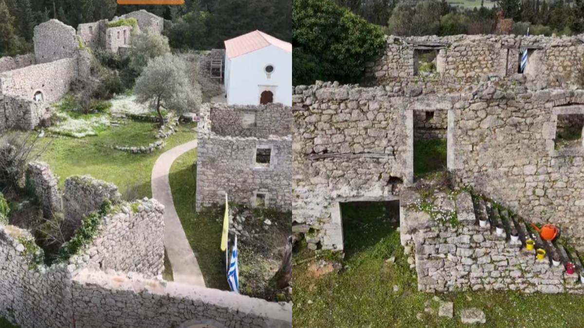 Δέος: Το «μυστικό» οχυρωμένο μοναστήρι της Ελλάδας που ερήμωσε ξαφνικά και ο χρόνος σταμάτησε για πάντα!