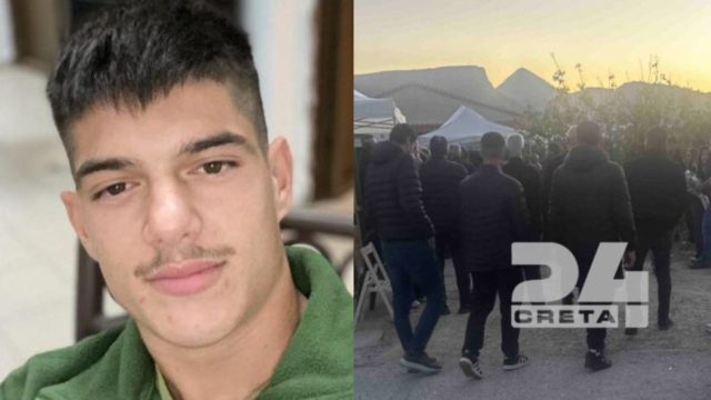 Ανείπωτος θρήνος στο Ηράκλειο: «Παιδί μου δεν σε γλύτωσα» σπάραζε ο πατέρας του Νικήτα –  Ντυμένος γαμπρός στο φέρετρο ο 21χρονος