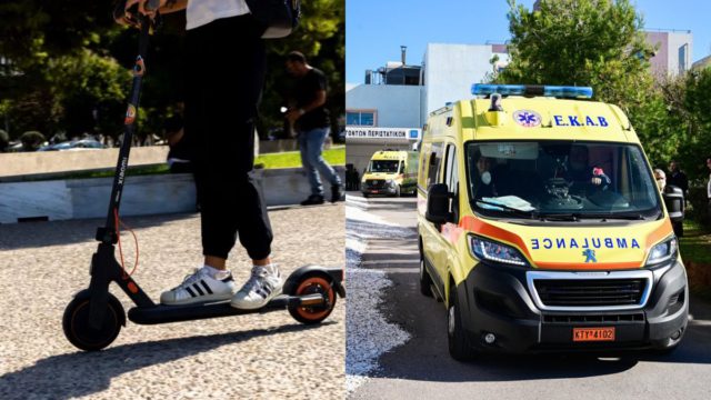 Νέο σοβαρό ατύχημα με ηλεκτρικό πατίνι: Ανήλικος παρέσυρε έναν άνδρα και τον εγκατέλειψε