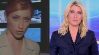 Η πρώτη εμφάνιση της Σίας Κοσιώνη στην τηλεόραση του ΣΚΑΙ το 2006