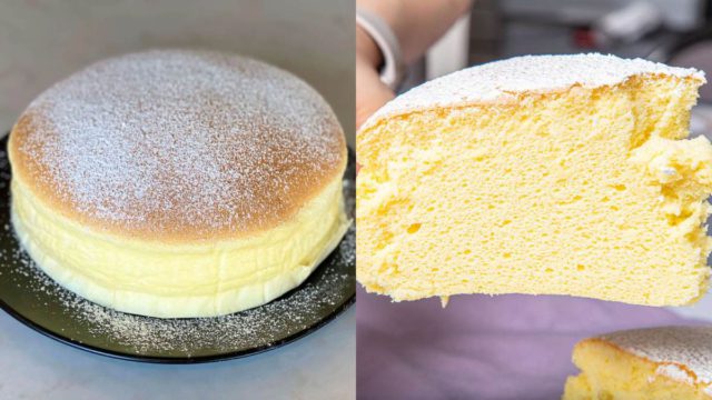 Πως να φτιάξεις το αφράτο ιαπωνικό cheesecake με μόλις 3 υλικά που έγινε viral
