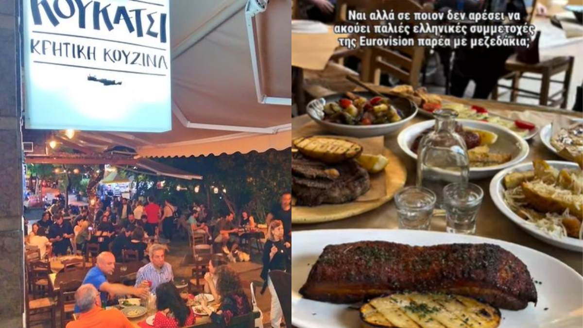 Το μεζεδοπωλείο της Αθήνας που αυτές τις μέρες παίζει μόνο τραγούδια Eurovision