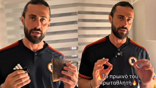 Ο Κωνσταντίνος Βασάλος φτιάχνει το πρωινό του πρωταθλητή και εντυπωσιάζει