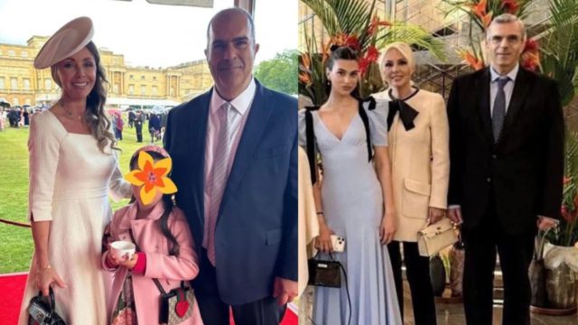 Η οικογένεια Χατζηιωάννου στο Μπάκιγχαμ: Συγκίνηση για τον Sir Στέλιο και την Κλέλια – Φωτογραφίες από τη εκδήλωση του Βασιλιά Καρόλου