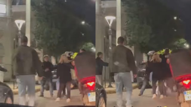 Άγριος ξυλοδαρμός ντελιβερά στους δρόμους της Αθήνας καταγράφηκε από βίντεο