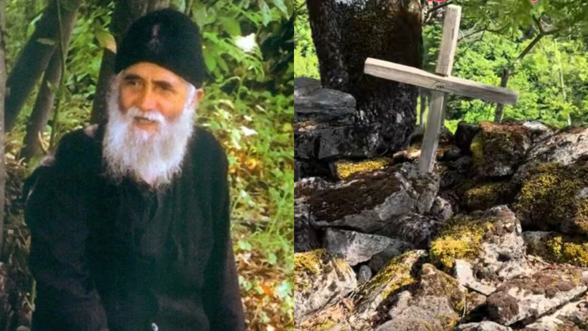 Δέος: Ο τάφος του Αγίου Παϊσίου που έσκαψε με τα ίδια του τα χέρια