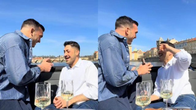 Γκέι ζευγάρι Ελλήνων έριξαν το TikTok: Η τρυφερή πρόταση γάμου στην Πράγα
