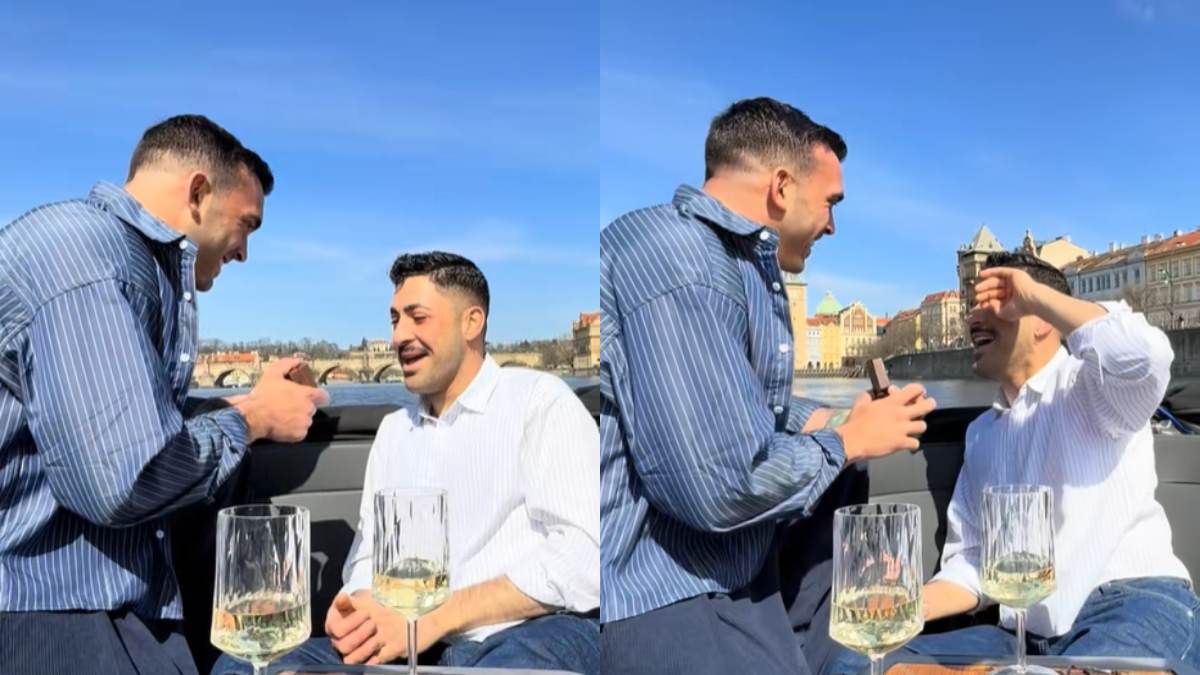 Γκέι ζευγάρι Ελλήνων έριξαν το TikTok: Η τρυφερή πρόταση γάμου στην Πράγα