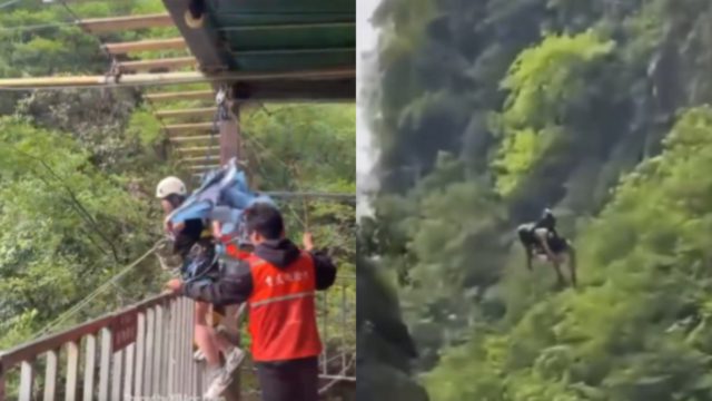 Βίντεο σοκ: Τουρίστρια έπεσε στο κενό από «κούνια καταρράκτη» – Η προειδοποίηση που αγνοήθηκε και το μοιραίο τέλος!