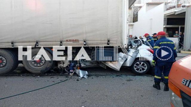 Τραγωδία στη Ζαχάρω: 29χρονος σκοτώθηκε ακαριαία σε σφοδρή σύγκρουση