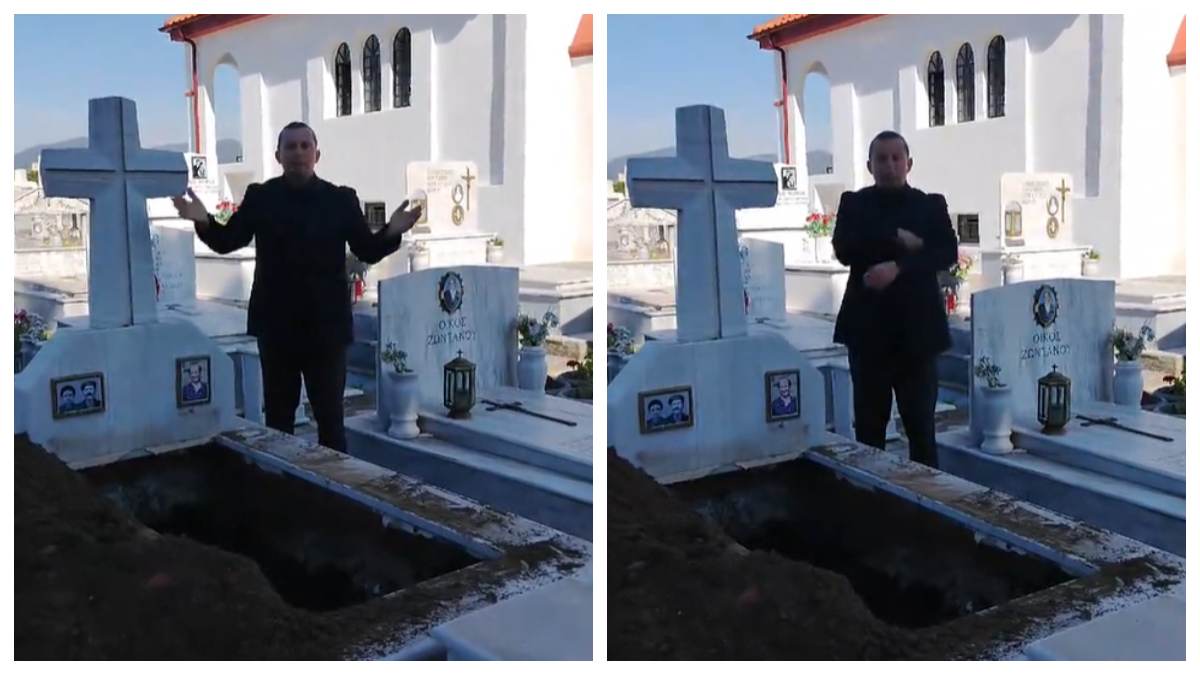 Επιθετικό μάρκετινγκ από Έλληνα νεκροθάφτη- «Όσο και αν φωνάζετε και τρέχετε θα έρθετε στα μέτρα μου…»