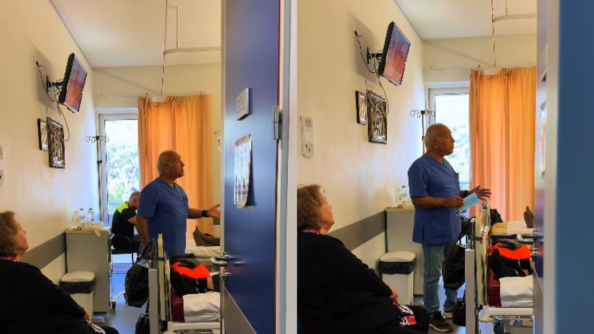 Ο κύριος Γιώργος αιματολόγος πηγαίνει κάθε μέρα στο ογκολογικό και τραγουδάει στους καρκινοπαθείς 