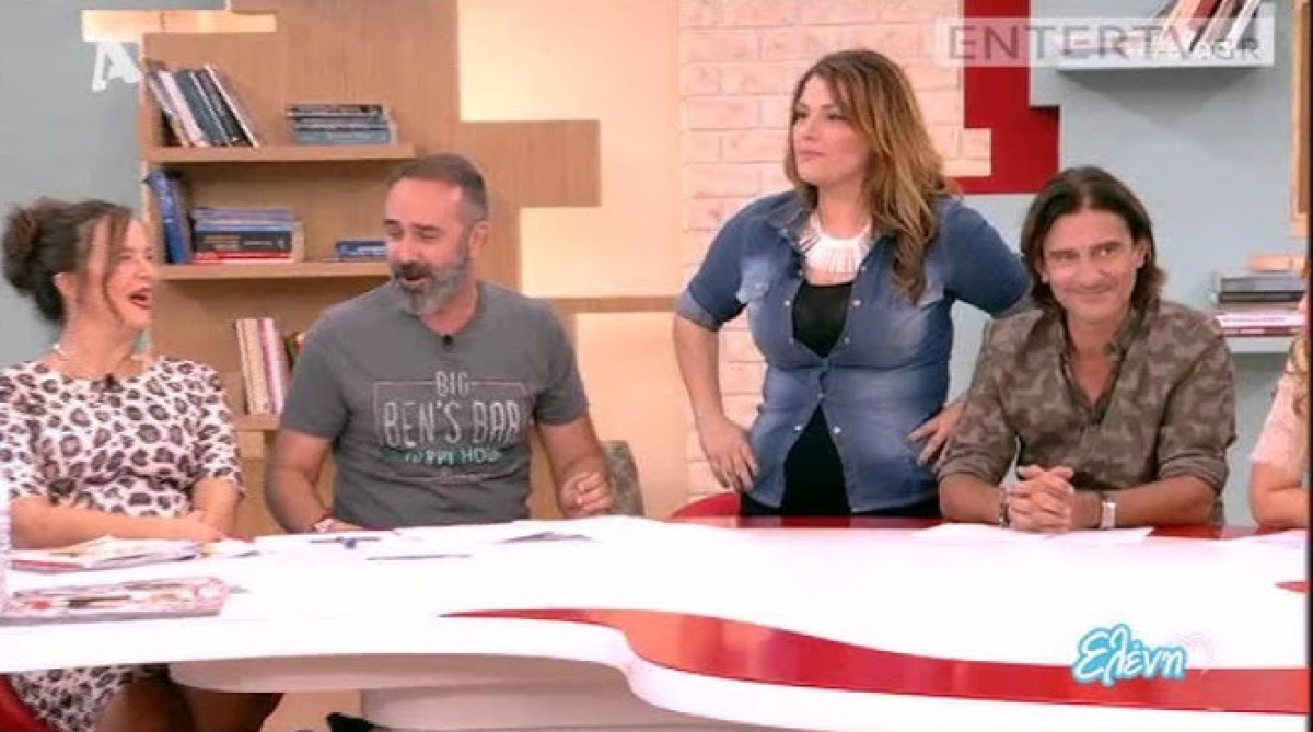 Στιγμές γέλιου στο πάνελ της Ελένης