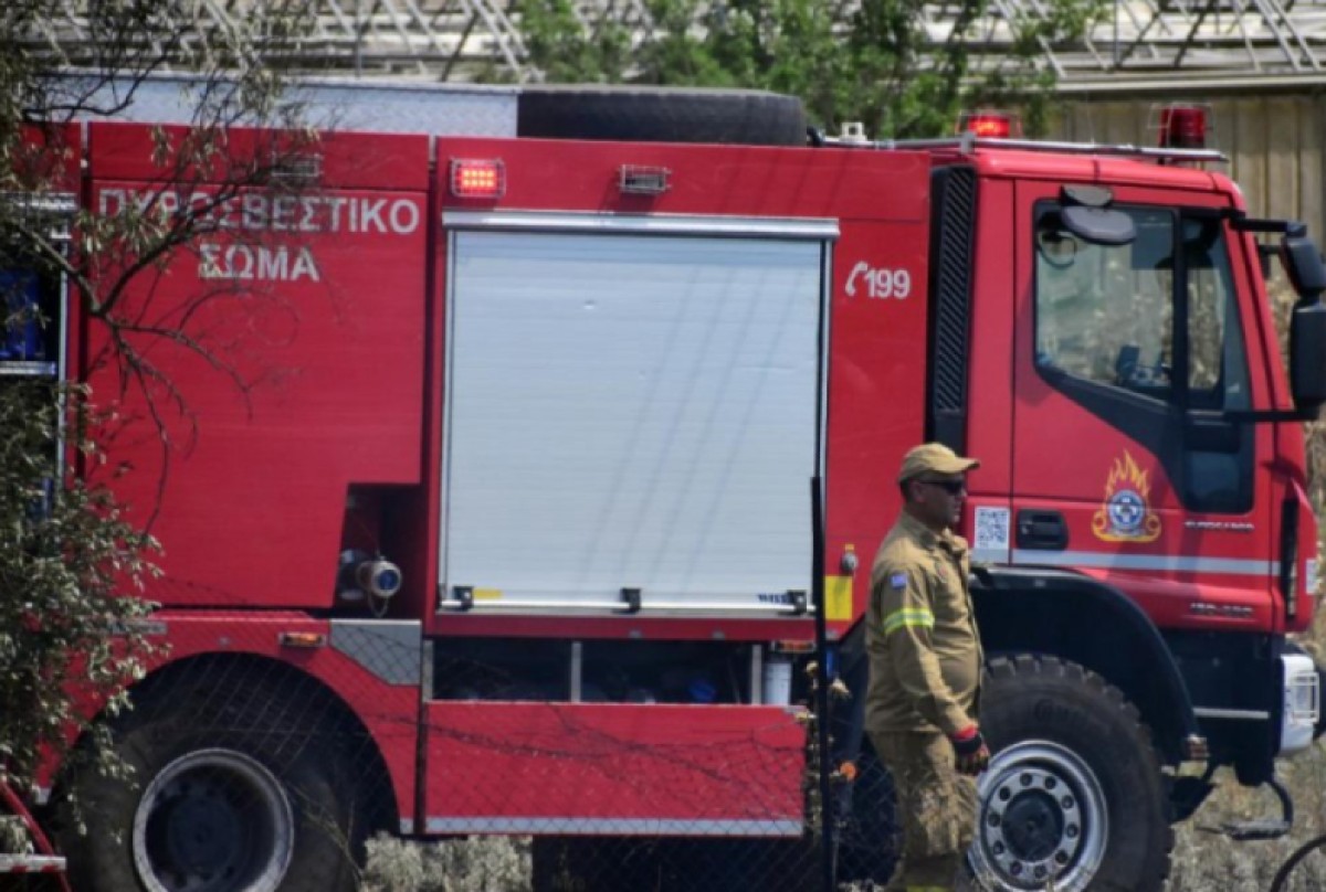 Κατέφθασε γρήογρα η πυροσβεστική