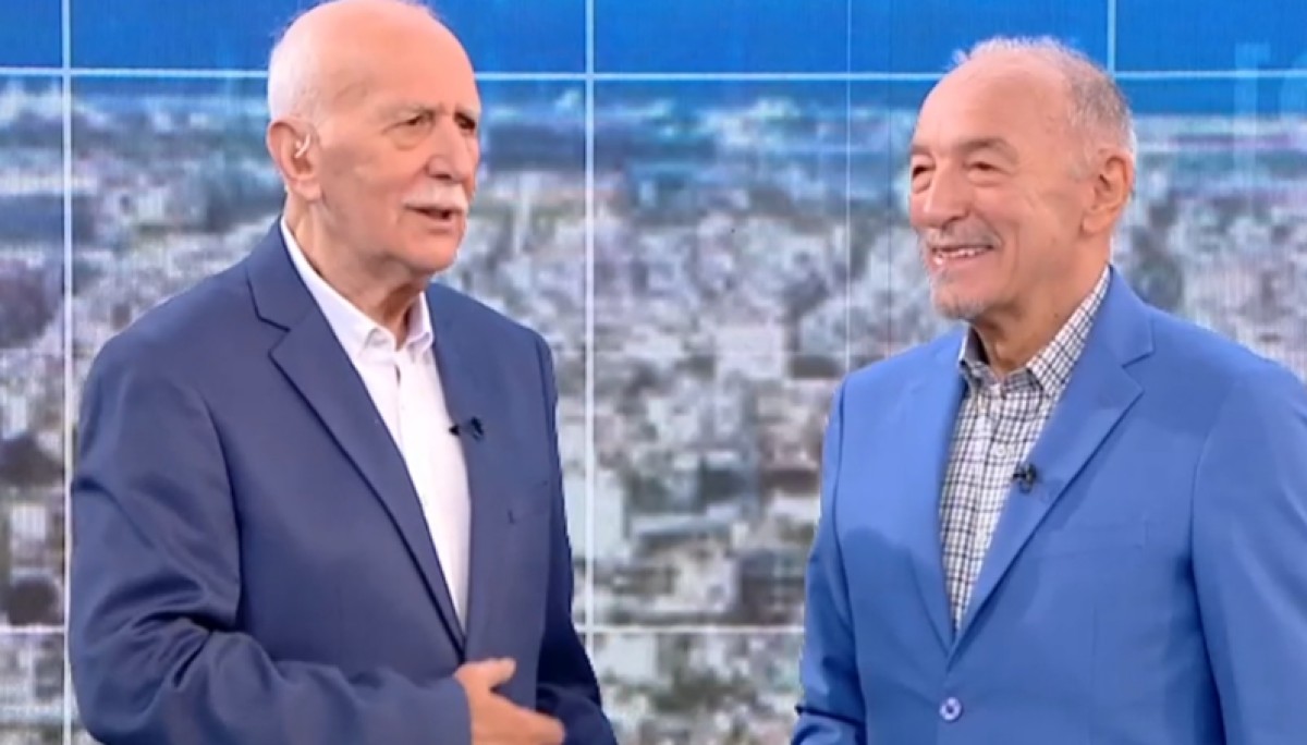 Οι δύο φίλοι στον τηλεοπτικό αέρα