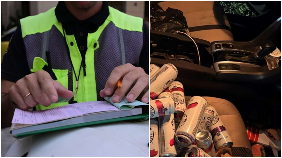 33χρονος συνελήφθη με 34 ανοιχτές μπύρες στο κάθισμα του συνοδηγού — Προσπέρασε περιπολικό με 144 χλμ/ώρα!