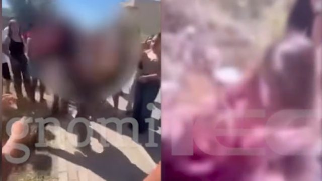Εύβοια: Άγριο ξύλο μεταξύ μαθητριών έξω από σχολείο – «Θα μπορούσα να είχα πάρει το παιδί μου σε κάσα» (Βίντεο-ντοκουμέντο)