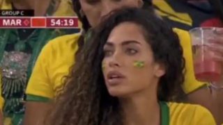Fake το viral δήθεν πλάνο που δείχνει Βραζιλιάνο οπαδό να κοιτάει το στήθος γυναίκας!