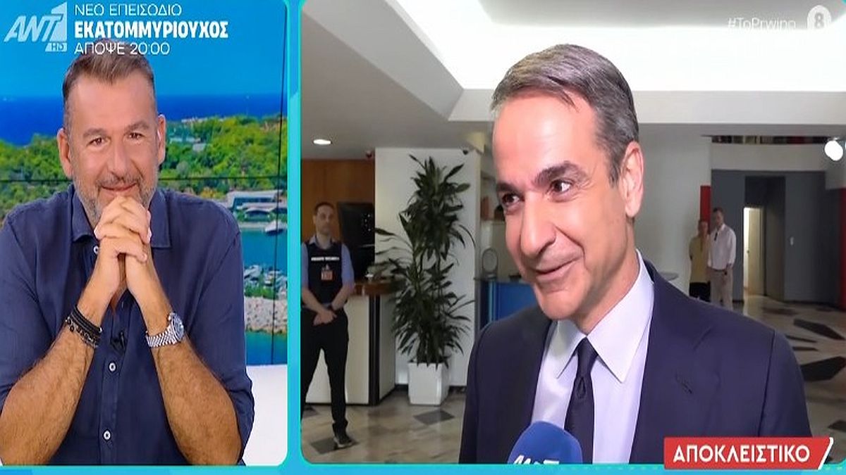 Αποκάλυψη Μητσοτάκη στον Λιάγκα: Η πρόβλεψη-«φωτιά» για το Μουντιάλ και η ατάκα για τον γάμο του γιου του με τη Μαρία Σάκκαρη!