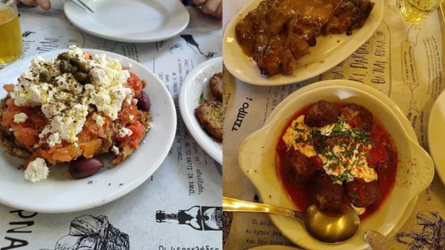 Γιατί όλοι μιλούν για τη Ρακογωνιά στο Μικρολίμανο – Η ταβέρνα που σερβίρει τεράστιες μερίδες και κρητικές γεύσεις