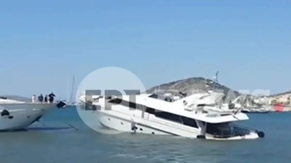 Συναγερμός στη Σαλαμίνα: Ιδιωτικό σκάφος βυθίστηκε μέσα στη μαρίνα