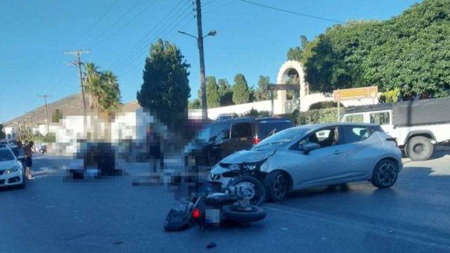 Νεκρός ένας αναβάτης και ένας βαριά τραυματισμένος σε φρικτό τροχαίο στην Παροικιά