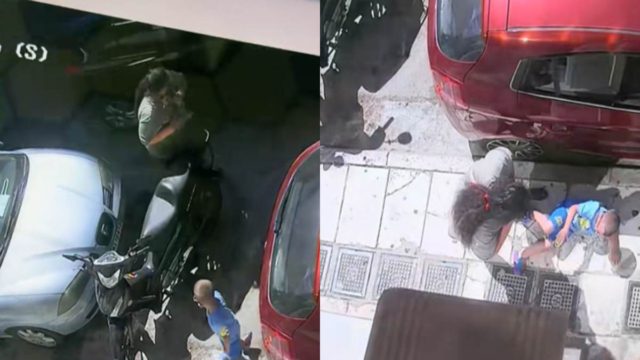Τραγική κακοποιητική συμπεριφορά γυναίκας προς μικρό παιδάκι στους Αμπελόκηπους – Τους κατέγραψε η κάμερα