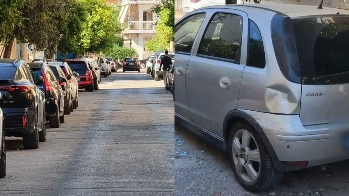 Αιγάλεω: Φορτηγό εκτός ελέγχου διέλυσε έξι σταθμευμένα ΙΧ – Μεθυσμένος ο οδηγός