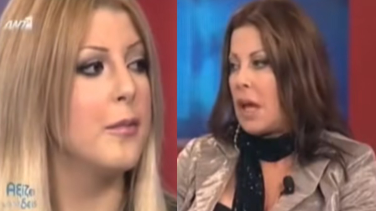 Retro tv: Όλγα Κιουρτσάκη και Άντζελα Δημητρίου στην Τατιάνα Στεφανίδου – «Έπρεπε να κάνω τον καραγκιόζη και το καλό παιδί…» (βίντεο)