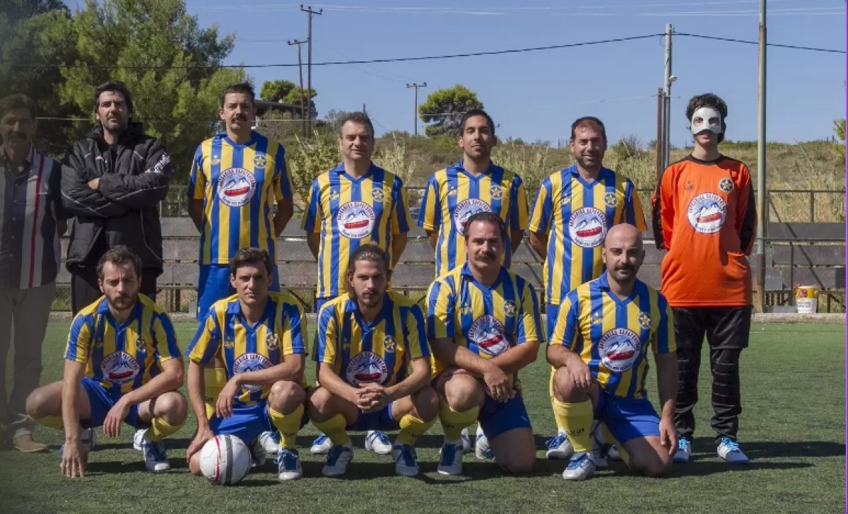 H ομάδα στο γήπεδο
