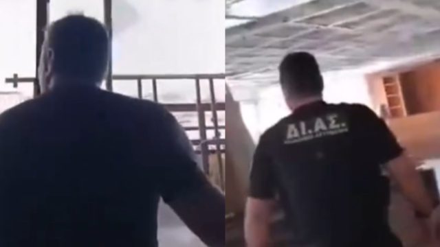 Στιγμές αγωνίας στον Πειραιά: Αστυνομικοί σώζουν άνδρα που ετοιμαζόταν να πέσει στο κενό από τον 6ο όροφο κτιρίου