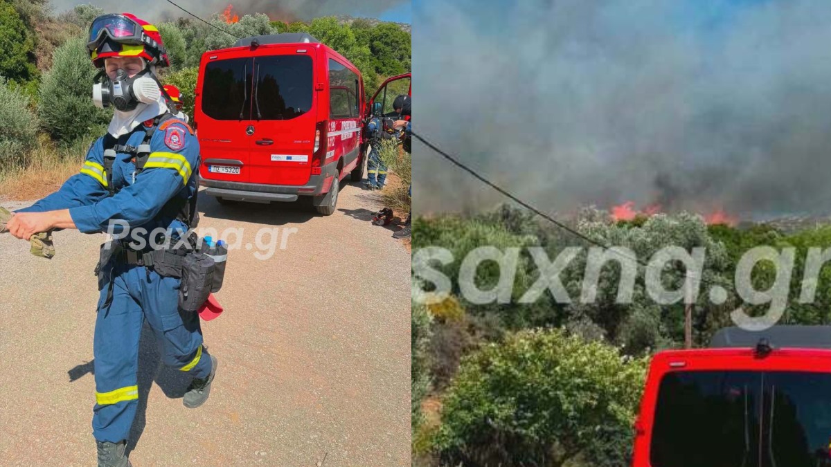 Μεγάλη πυρκαγιά στην Εύβοια: Μήνυμα του 112 για ετοιμότητα, επιχειρούν και εναέρια μέσα – Δείτε βίντεο και εικόνες από το σημείο