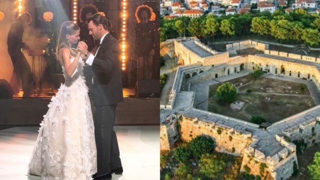 Αντιδράσεις για τον γάμο της Κωστοπούλου στο Νιόκαστρο Πύλου – «Τα μνημεία δεν είναι για γαμήλια γλέντια» λένε οι αρχαιολόγοι