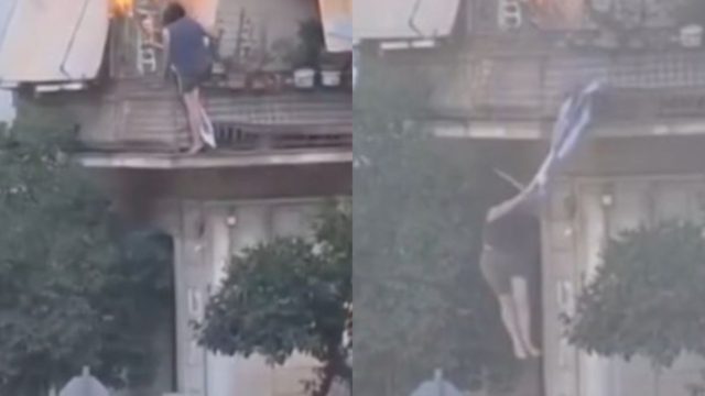 Καλλιθέα: Συγκλονίζει το δημόσιο «ευχαριστώ» της 75χρονης που σώθηκε από το μπαλκόνι – «Έτσι πήδηξα και σώθηκα»