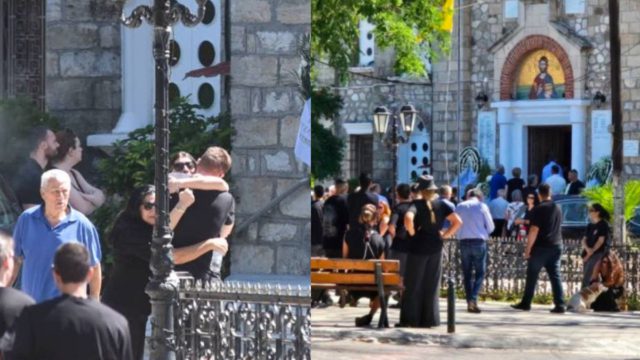 «Πώς μπόρεσε να το έκανε και να μη μετανιώνει;»: Ανείπωτη θλίψη στο Αίγιο – Σπαρακτικές στιγμές στην κηδεία μητέρας και γιου