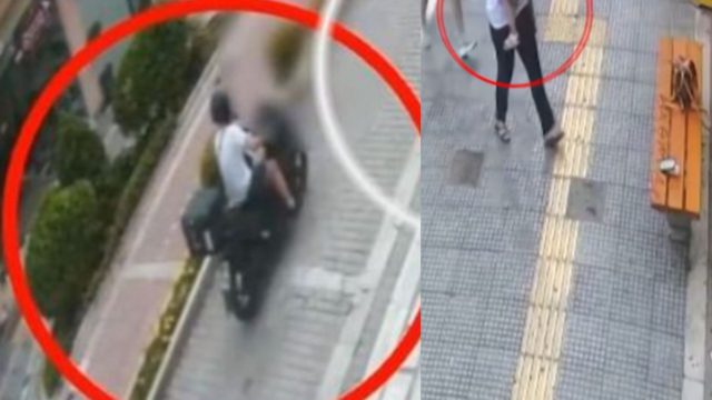 Πανικός στο κέντρο της Λάρισας: Μηχανή παρέσυρε νήπιο – Νέο βίντεο ντοκουμέντο από την τρομακτική παράσυρση