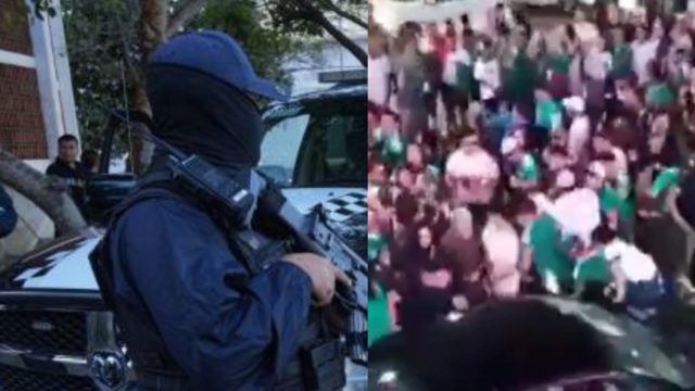 Σκληρό βίντεο: Αυτοκίνητο έπεσε πάνω στον κόσμο που πανηγύριζε τη νίκη του Μεξικού στο Μουντιάλ