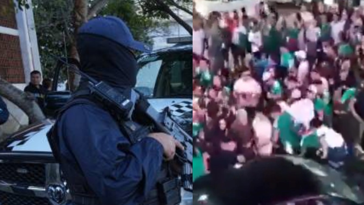 Σκληρό βίντεο: Αυτοκίνητο έπεσε πάνω στον κόσμο που πανηγύριζε τη νίκη του Μεξικού στο Μουντιάλ