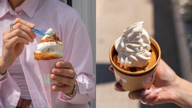 Το Overoll Croissanterie έχει το γλυκό που συζητά όλη η Αθήνα: Ice Crookie με κρουασάν, μπισκότο και παγωτό