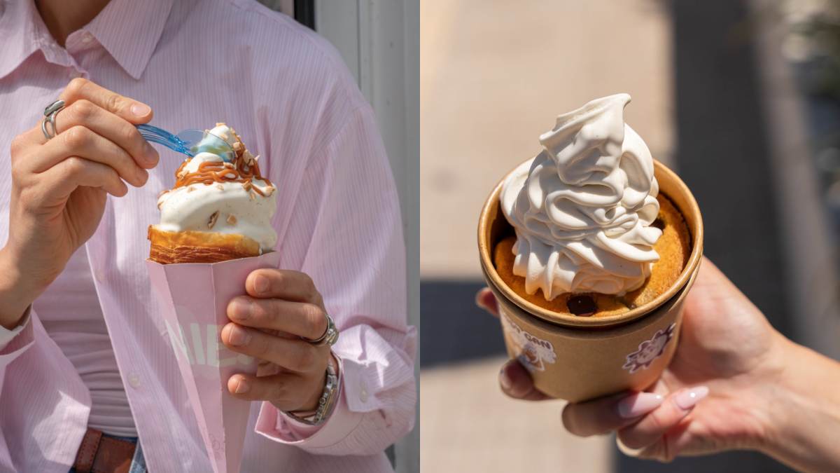 Το Overoll Croissanterie έχει το γλυκό που συζητά όλη η Αθήνα: Ice Crookie με κρουασάν, μπισκότο και παγωτό