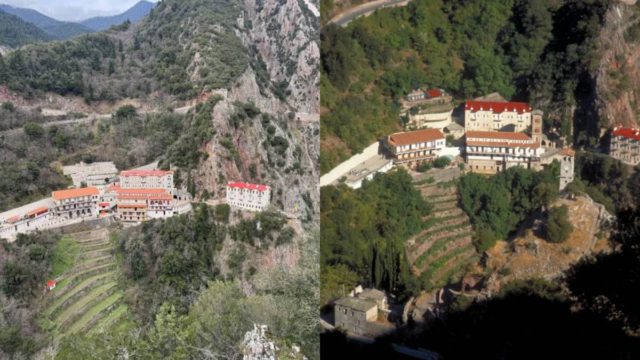 Παναγία Προυσιώτισσα: Το “θαύμα” της Ευρυτανίας που είναι χτισμένο πάνω στον γκρεμό!