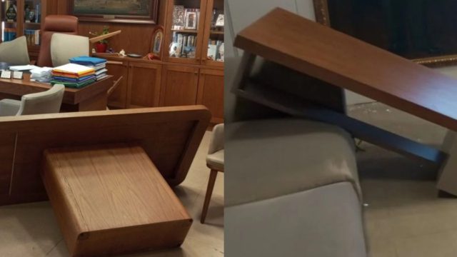 Τα έσπασε όλα στο Δημαρχείο Ρεθύμνου: Άνδρας «μπούκαρε» εξαγριωμένος και δεν άφησε τίποτα όρθιο – Δείτε φωτογραφίες