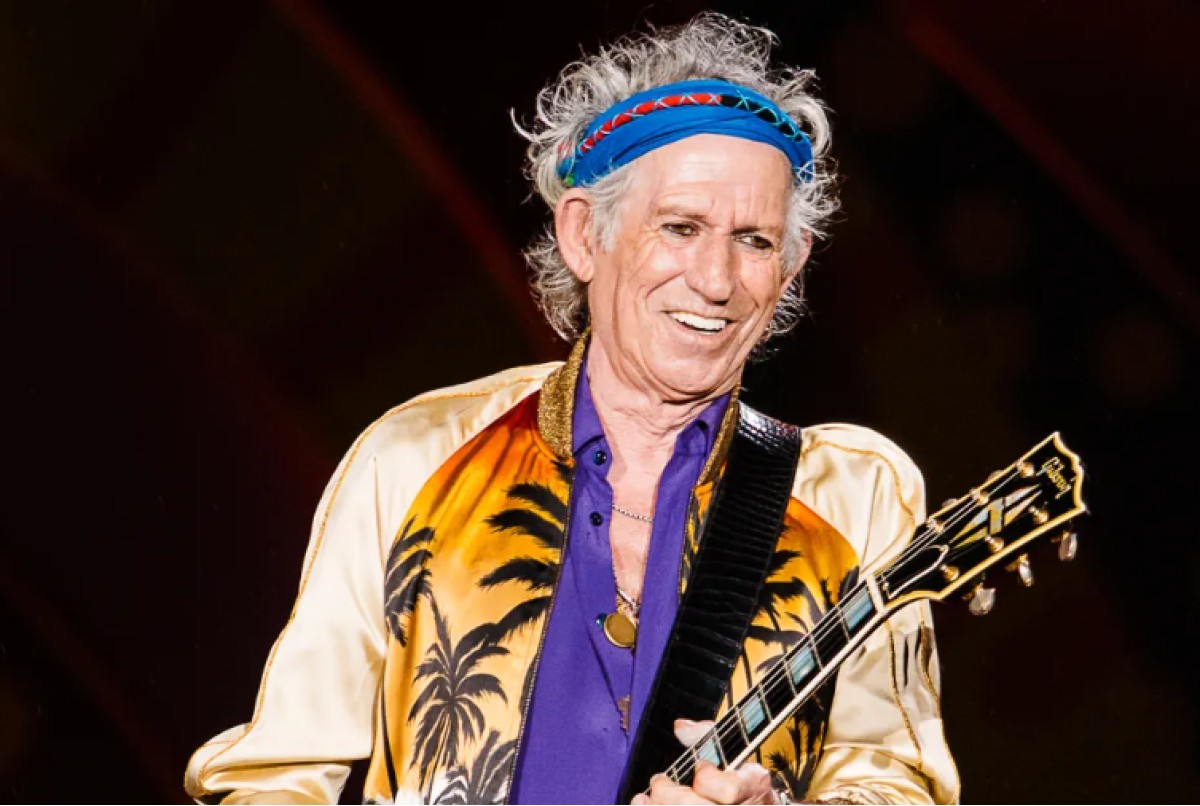 O κιθαρίστας Keith Richards